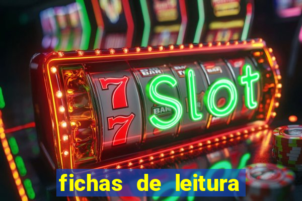 fichas de leitura para alfabetizar